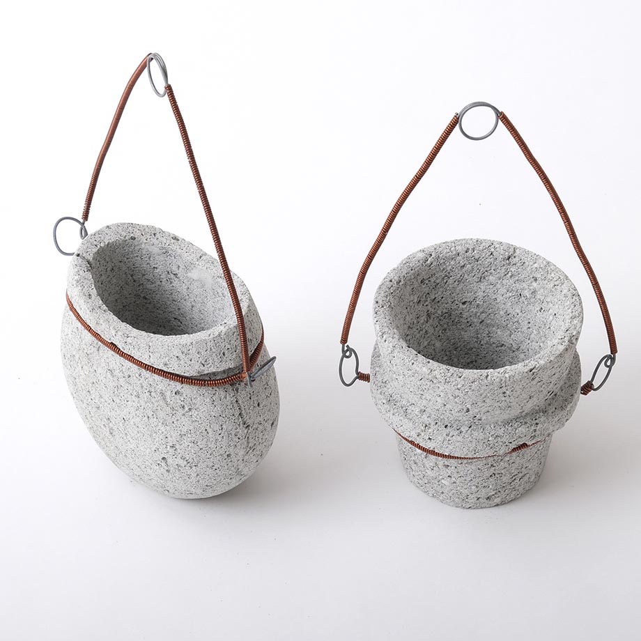 2701, 2702 WALLHANGING FLOWER VASE by PUMICEUNLIMITED VENTURES